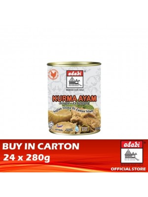 Adabi Kurma Ayam Dengan Ubi Kentang 24 x 280g