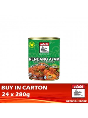 Adabi Rendang Ayam Dengan Ubi Kentang 24 x 280g