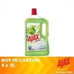 Ajax Fabuloso Apple Fresh Multi Purpose Cleaner 4 x 3L