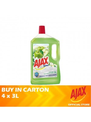 Ajax Fabuloso Apple Fresh Multi Purpose Cleaner 4 x 3L