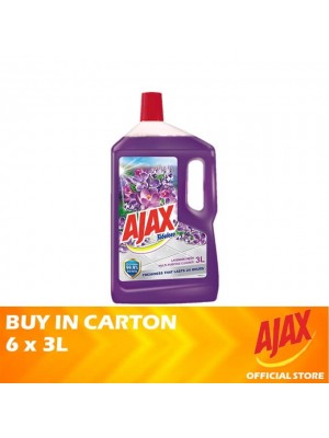 Ajax Fabuloso Lavender Fresh Multi Purpose Cleaner 4 x 3L