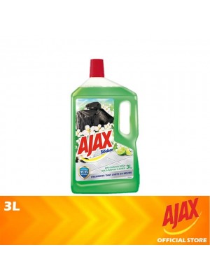 Ajax Fabuloso Lime Charcoal Fresh Multi Purpose Floor Cleaner 3L