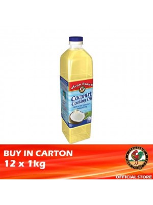 Ayam Brand Coconut Cooking Oil 12 x 1kg