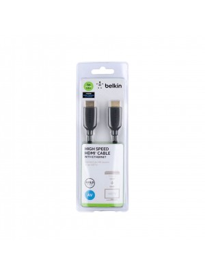 Belkin Cable, HDMI, M/M, 1M, High Speed W/Ethernet, Black, Gold