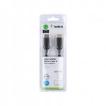 Belkin Cable, HDMI, M/M, 2M, High Speed W/Ethernet, Black, Gold