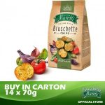 Bruschette Maretti Mediterranean Vegetables Flavour Baked Bread Snack 14 x 70g