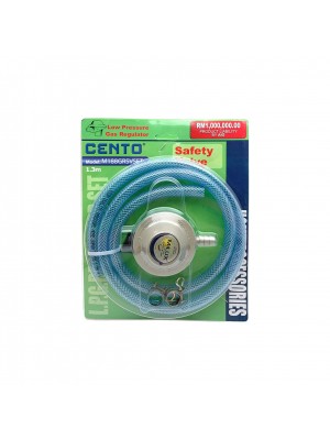 Cento M-188 Milux LP Regulator Safety Valve + Hose + Clip