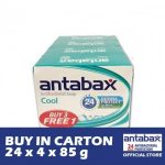 Antabax Anti-Bacterial Body Soap - Cool 24 x 4 x 85g
