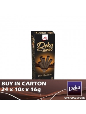 Deka Jumbo Dark Chocolate 24 x 10s x 16g
