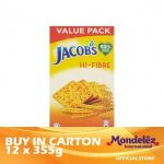 Jacob's Hi-Fibre 12 x [Value-Pack 355g]