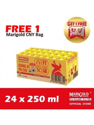 1A. Marigold Asian Drink - Chrysanthemum Tea 4 x 6 x 250ml FREE Marigold CNY Bag [CNY2021]