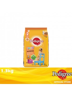 Pedigree Dog Dry Food Puppy Chicken, Egg & Milk Flavour 1.3kg
