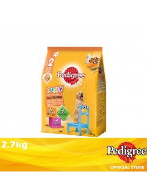 Pedigree Dog Dry Food Puppy  Chicken, Egg & Milk Flavour 2.7kg