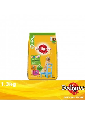 Pedigree Dog Dry Food Puppy Liver, Milk & Vegetable Flavour 1.3kg