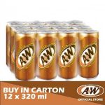 A&W Sarsaparilla 12 x 320ml [CNY2021]